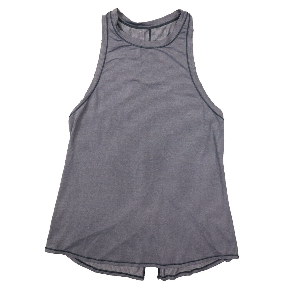 Lululemon Women's Grey Hot Like Agni Singlet Tank Top Size 6
